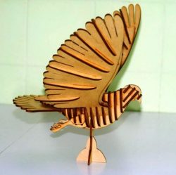 وکتور اوریگامی طرح پرنده